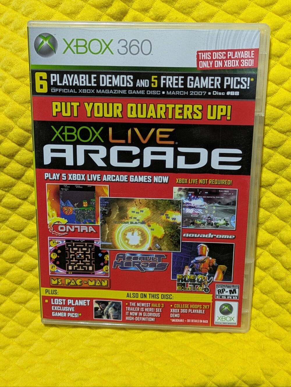 Official Xbox Magazine Demo Disc #68 | Xbox 360 | CIB | NM